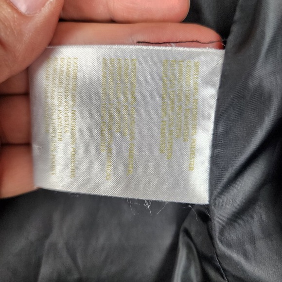 Liz Claiborne Womens Small Removable Hood Down Feather Puffer Jacket Black - Picture 6 of 11